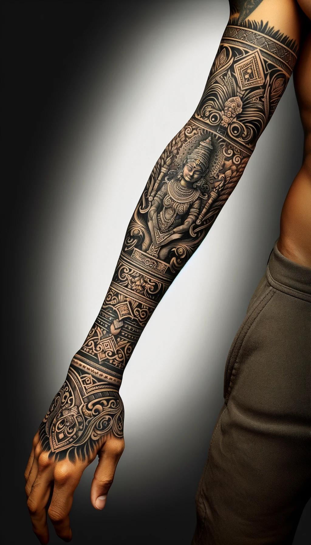 Hindu tattoo ideas 0050