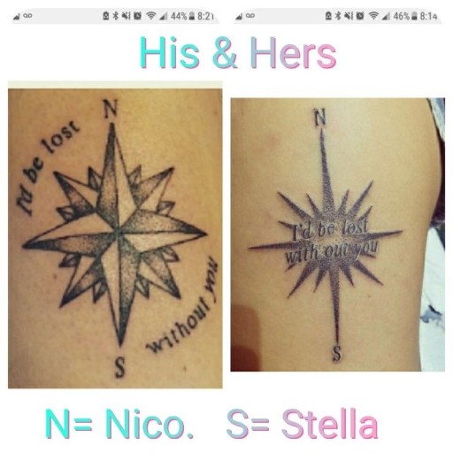 his and hers tattoo ideas for couples