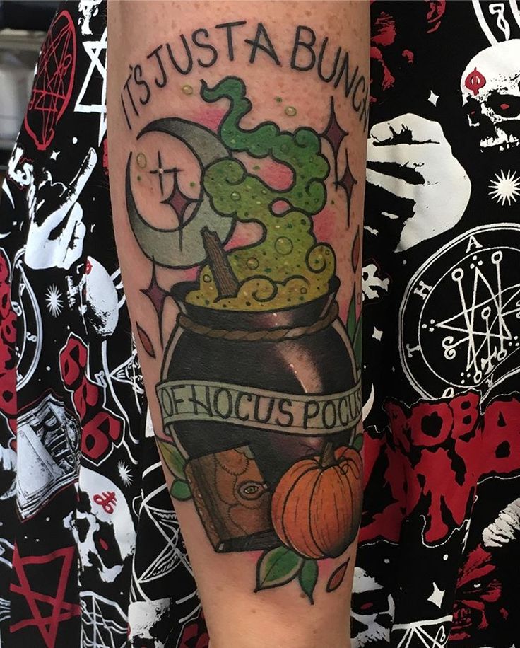 Hocus Pocus tattoo ideas 0077