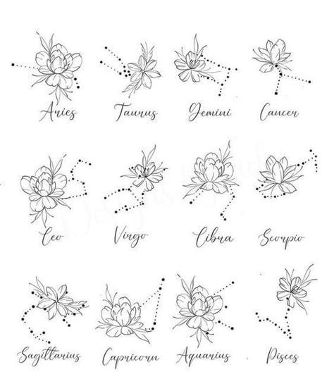 horoscope tattoo ideas 0061