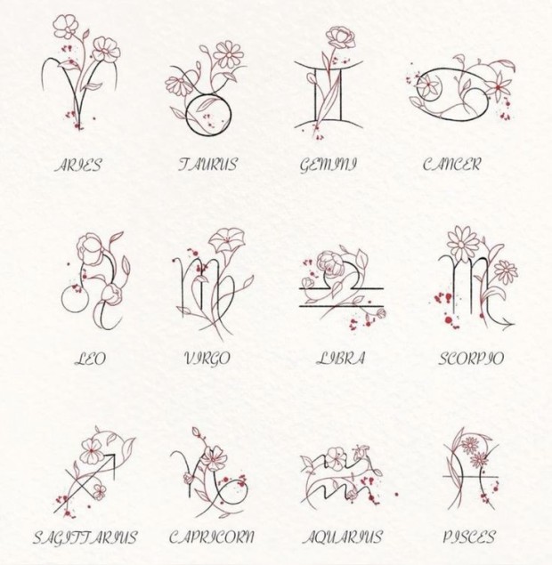 horoscope tattoo ideas 0064