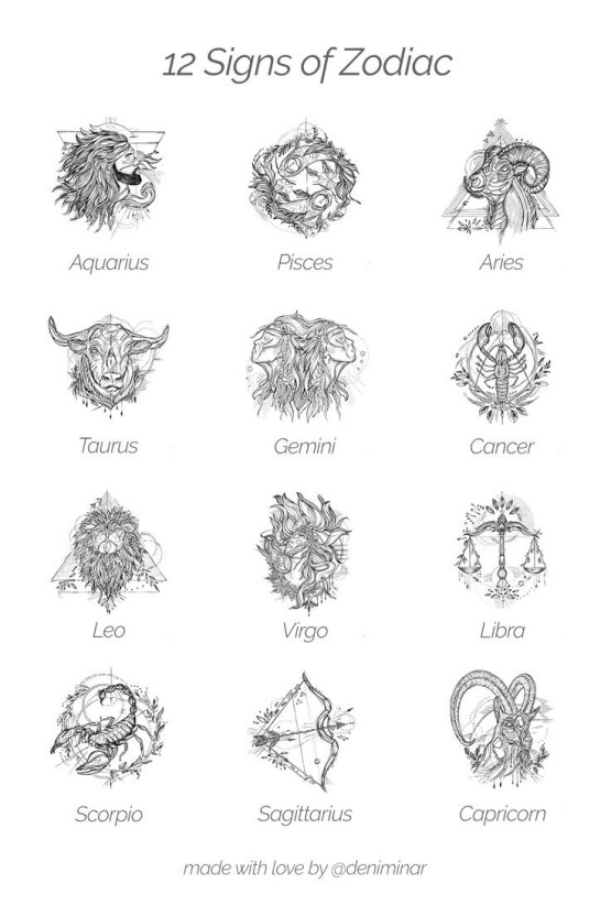 horoscope tattoo ideas 0078