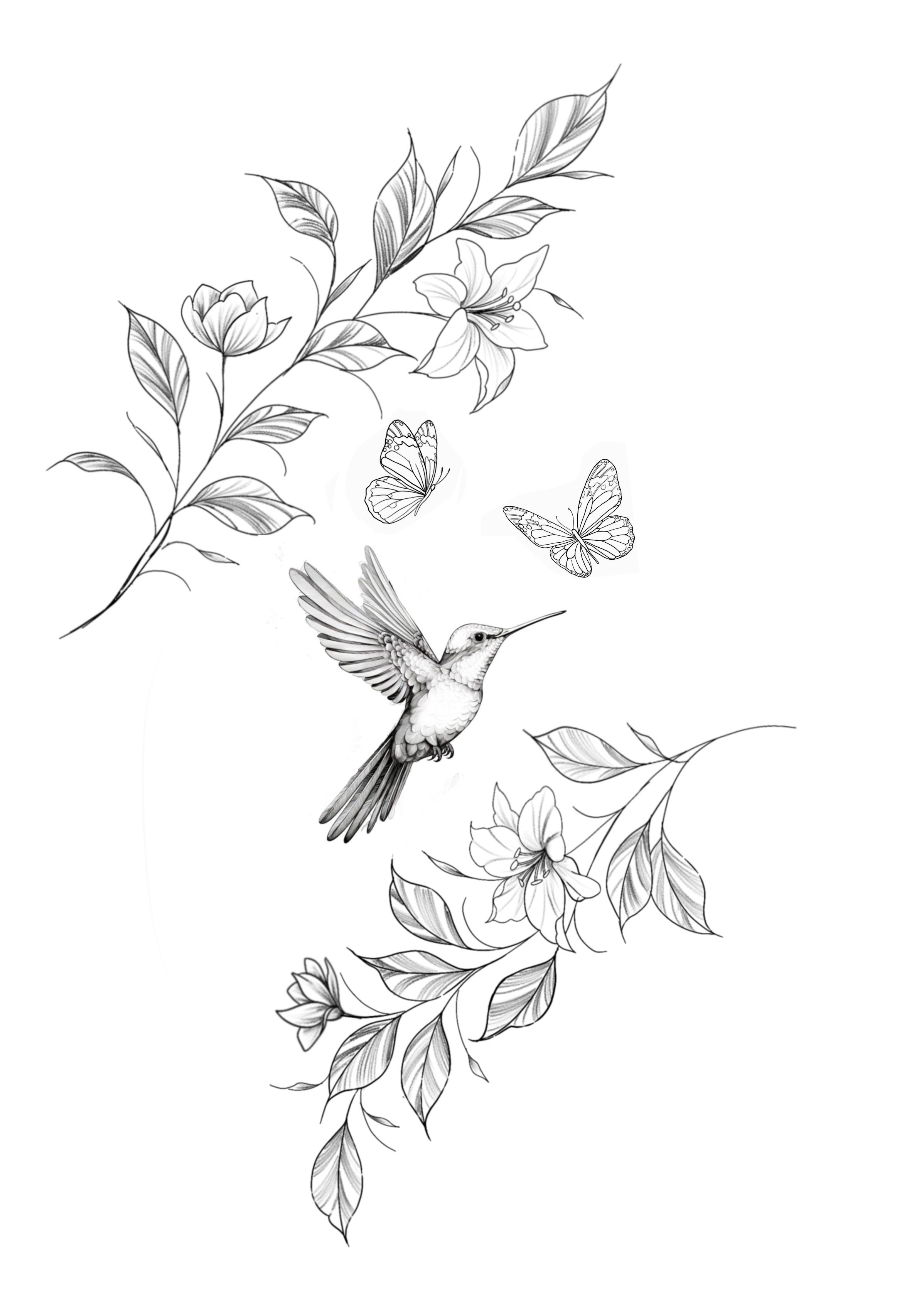 hummingbird tattoo ideas 0079