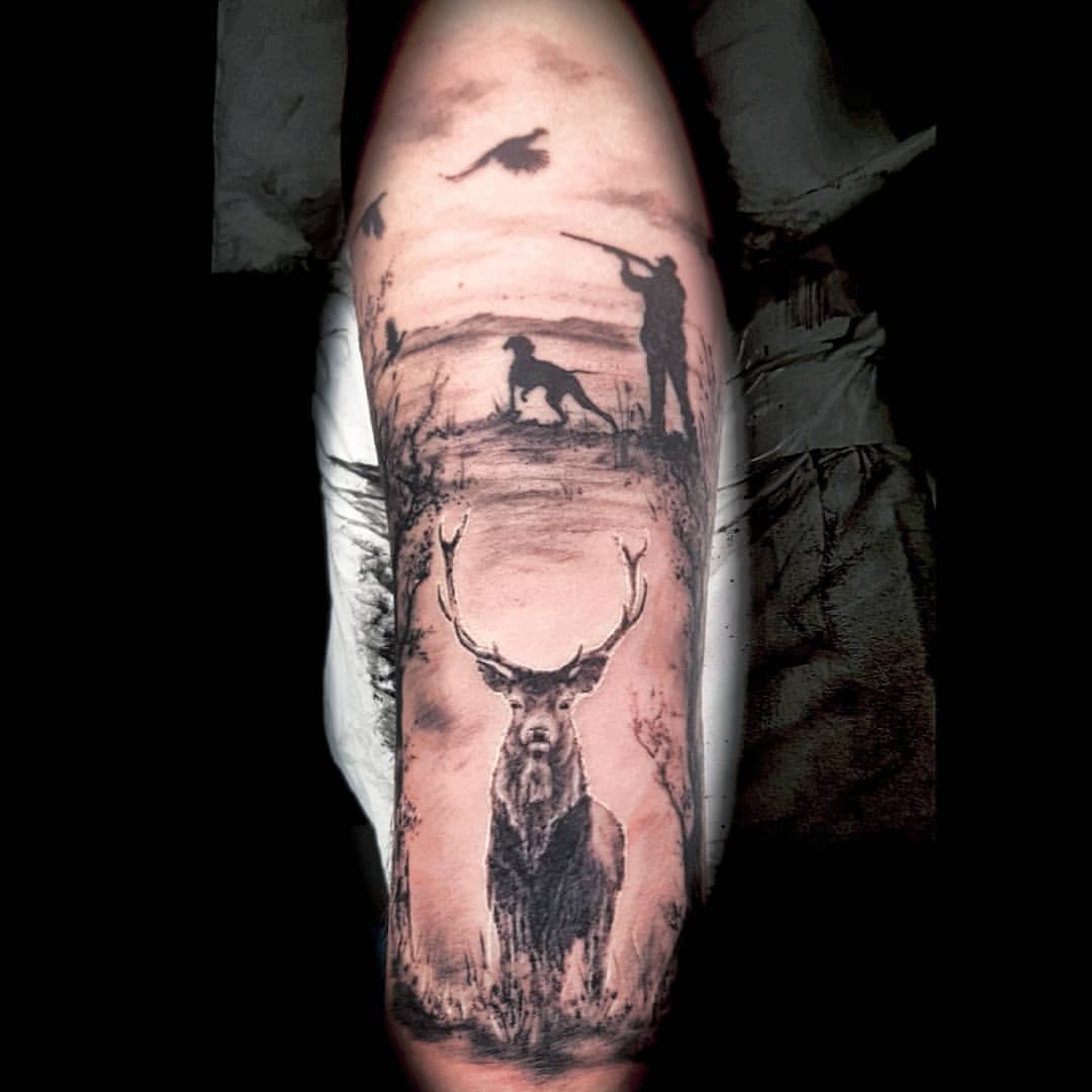 hunting tattoo ideas 0015