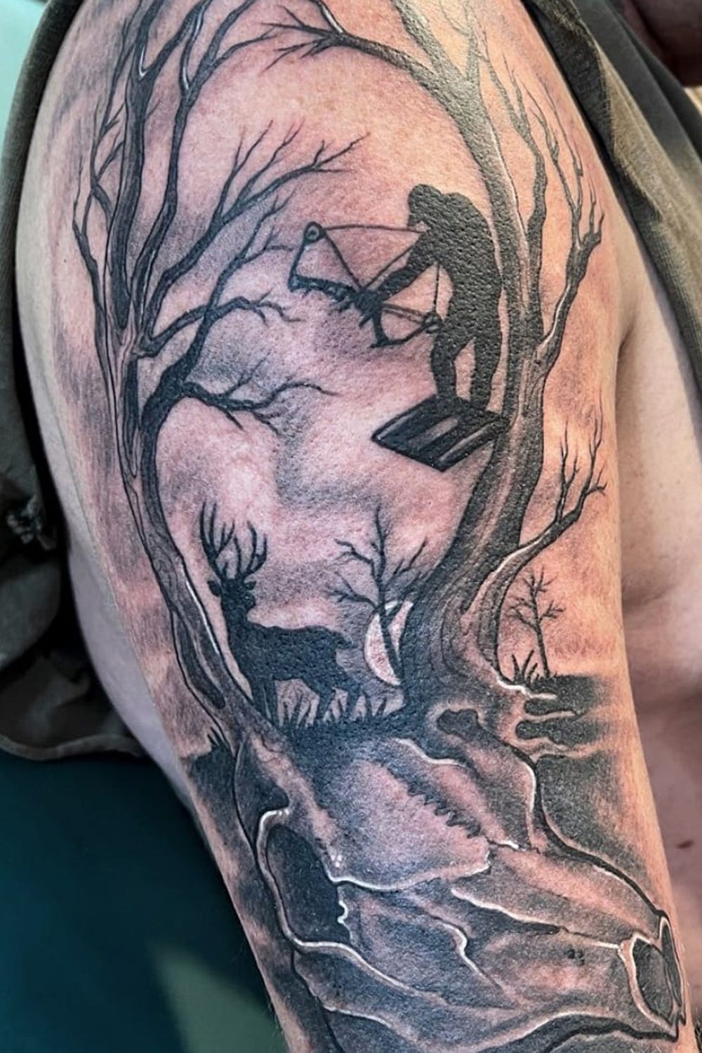 hunting tattoo ideas 0036