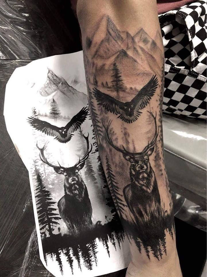 hunting tattoo ideas 0076