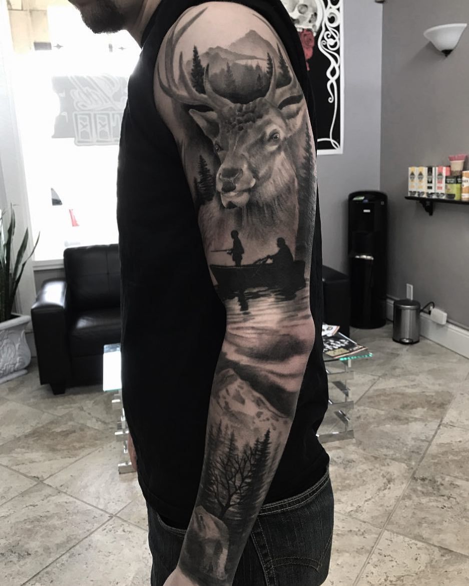 hunting tattoo ideas 0084