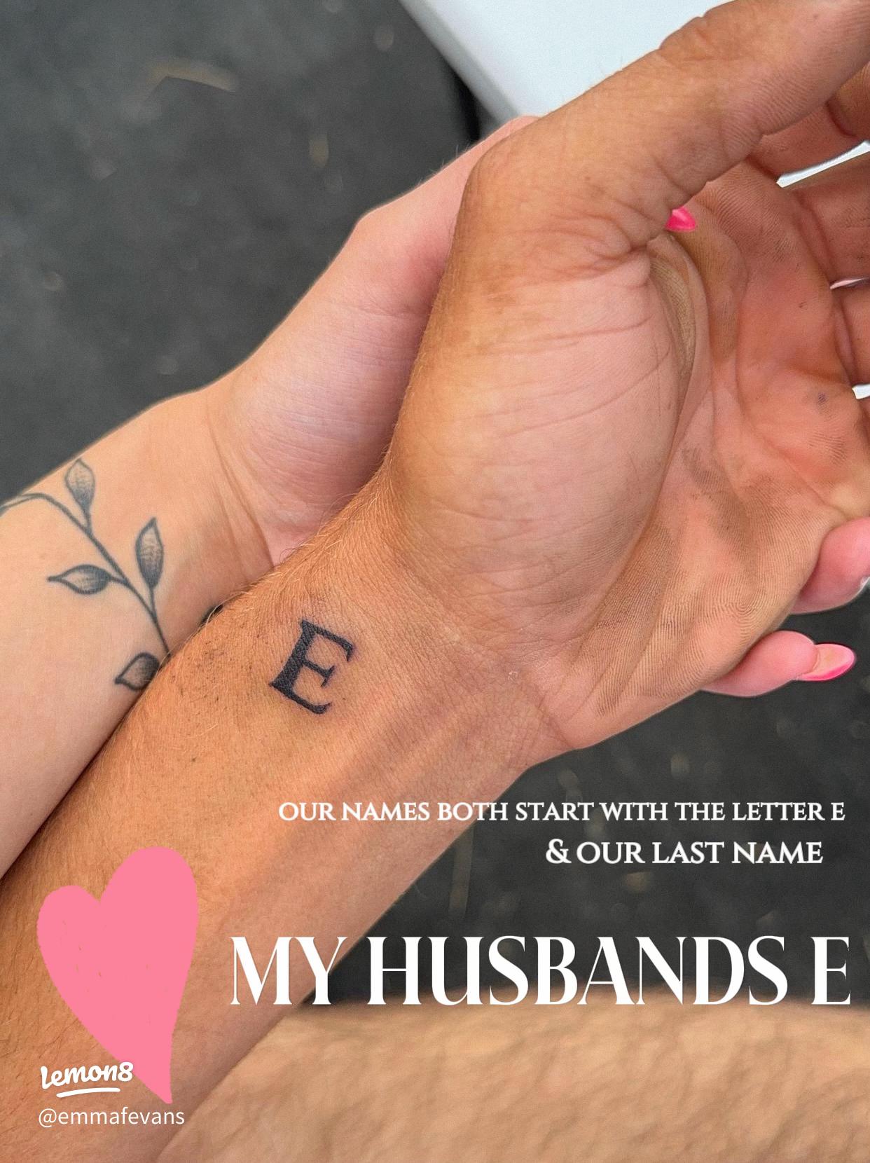 husband name tattoo ideas 0034