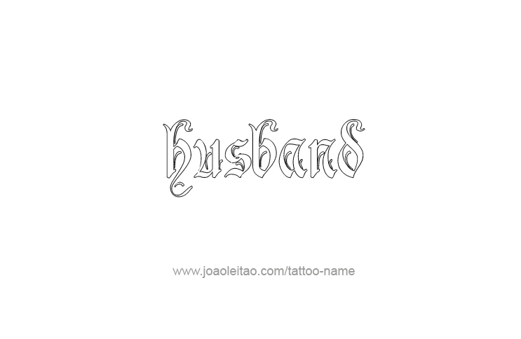 husband name tattoo ideas 0076