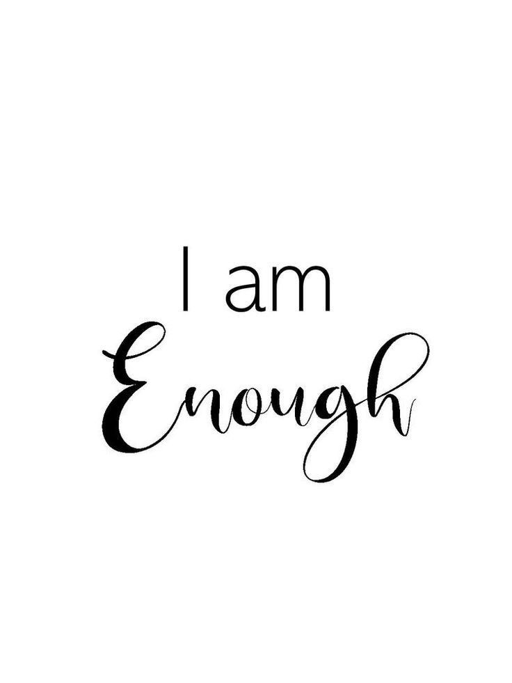 i am enough tattoo ideas 0019