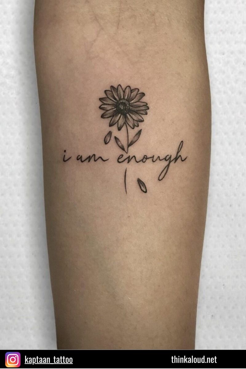 i am enough tattoo ideas 0021