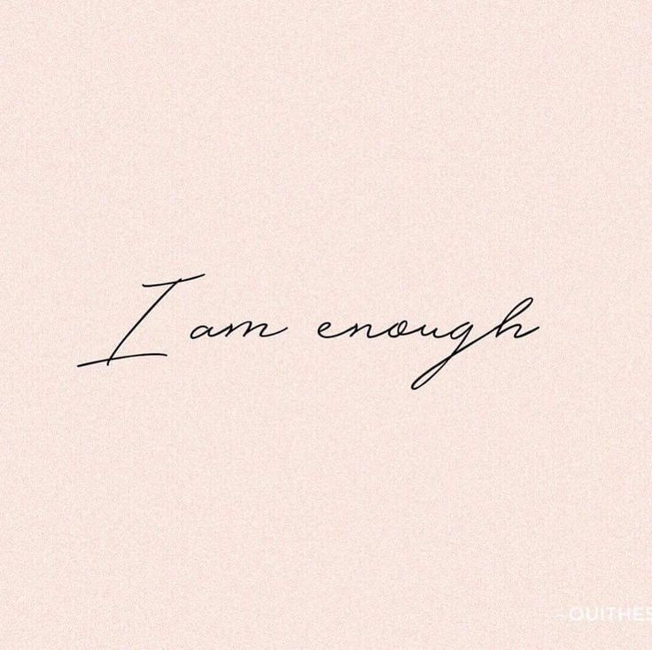 i am enough tattoo ideas 0043