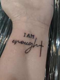 i am enough tattoo ideas 0078