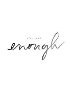 i am enough tattoo ideas 0088