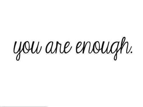 i am enough tattoo ideas 0091