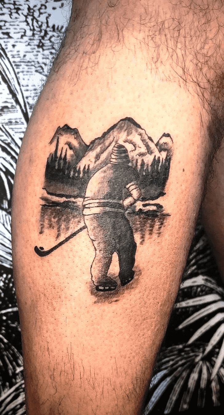 Ice hockey tattoo ideas 0013