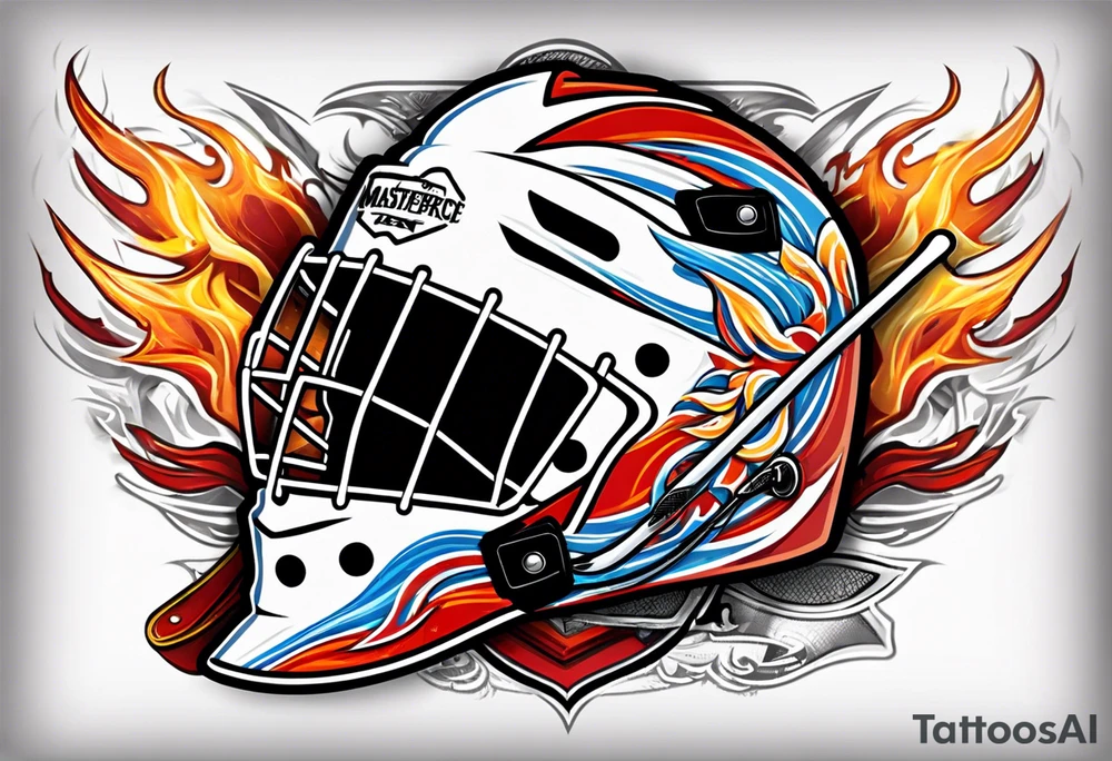 Ice hockey tattoo ideas 0023