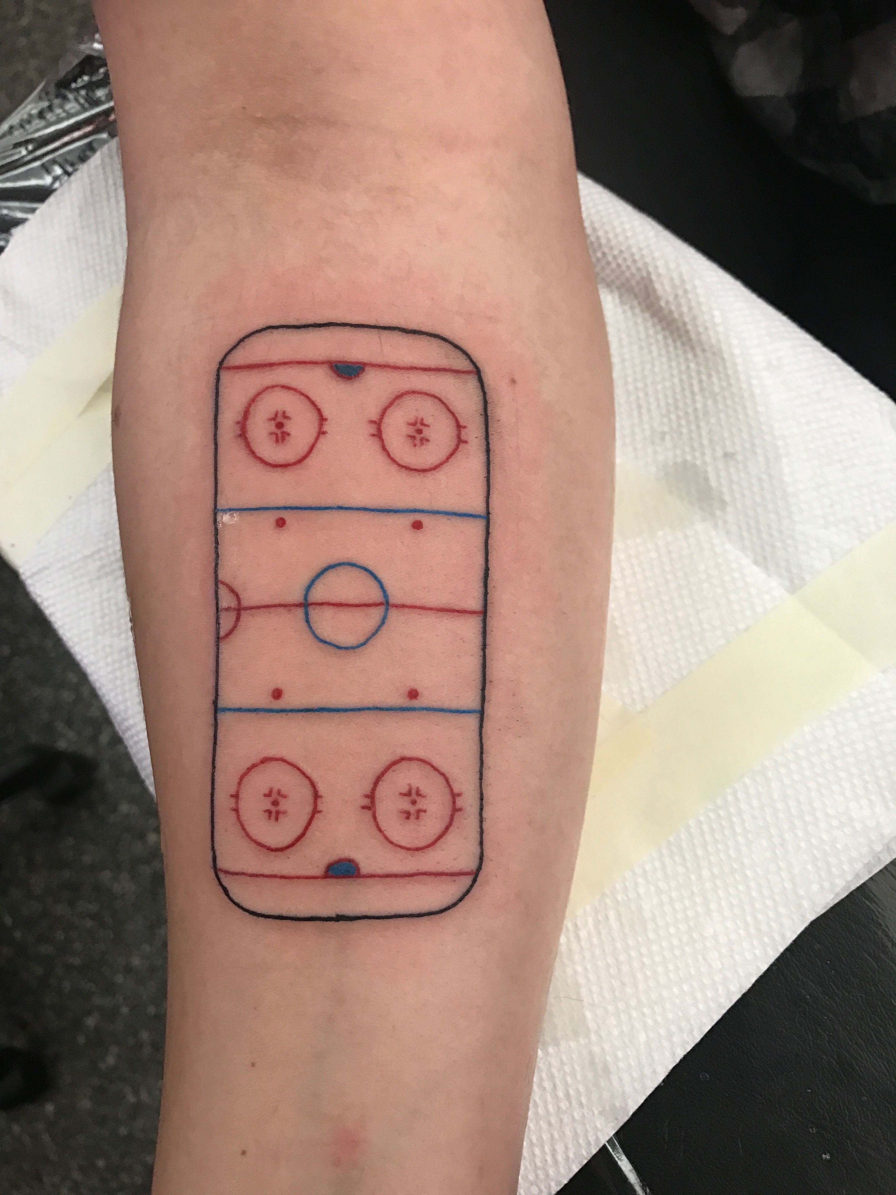 Ice hockey tattoo ideas 0027