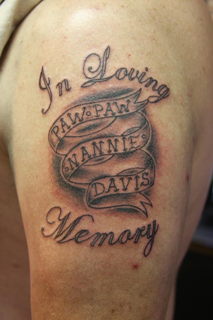 In memory of tattoo ideas 0096