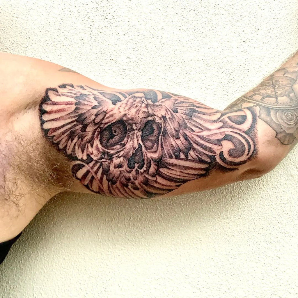 inside bicep tattoo inspiration