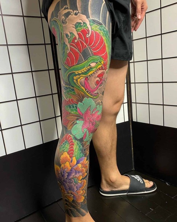 inspiring Japanese sleeve tattoo ideas for men