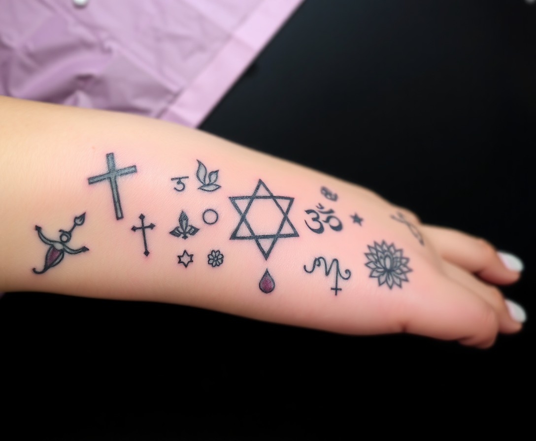 inspiring small tattoos about faith