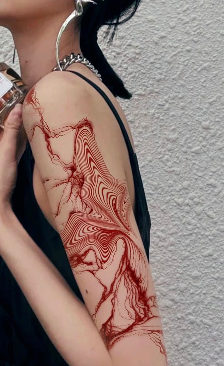 intricate abstract tattoo concepts