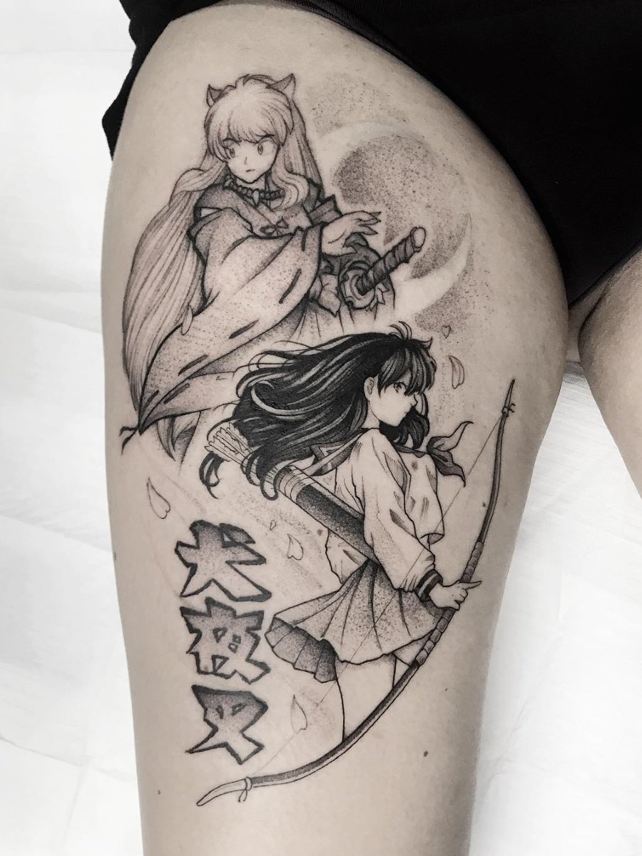 Inuyasha character tattoo ideas