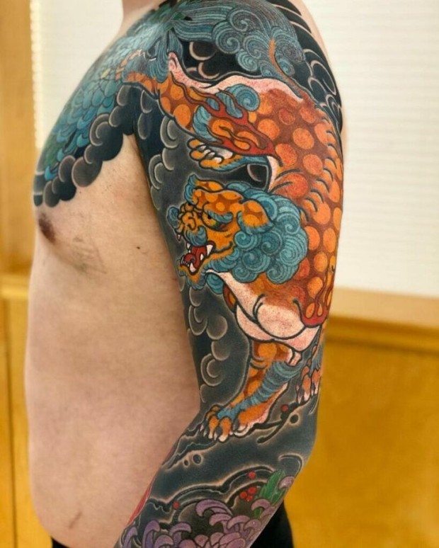 Japanese Geisha tattoo ideas 0045