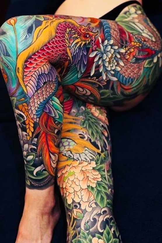 Japanese Geisha tattoo ideas 0095