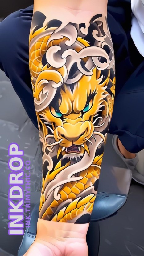 Japanese sleeve tattoo ideas 0016