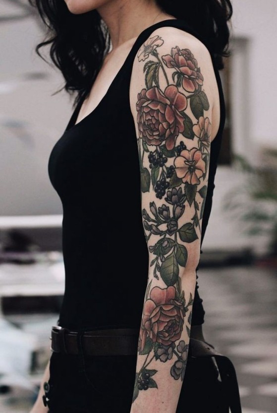 Japanese sleeve tattoo ideas 0020