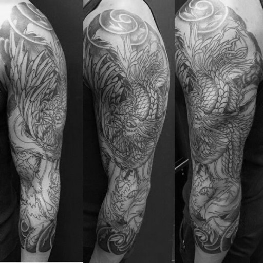 Japanese sleeve tattoo ideas 0021