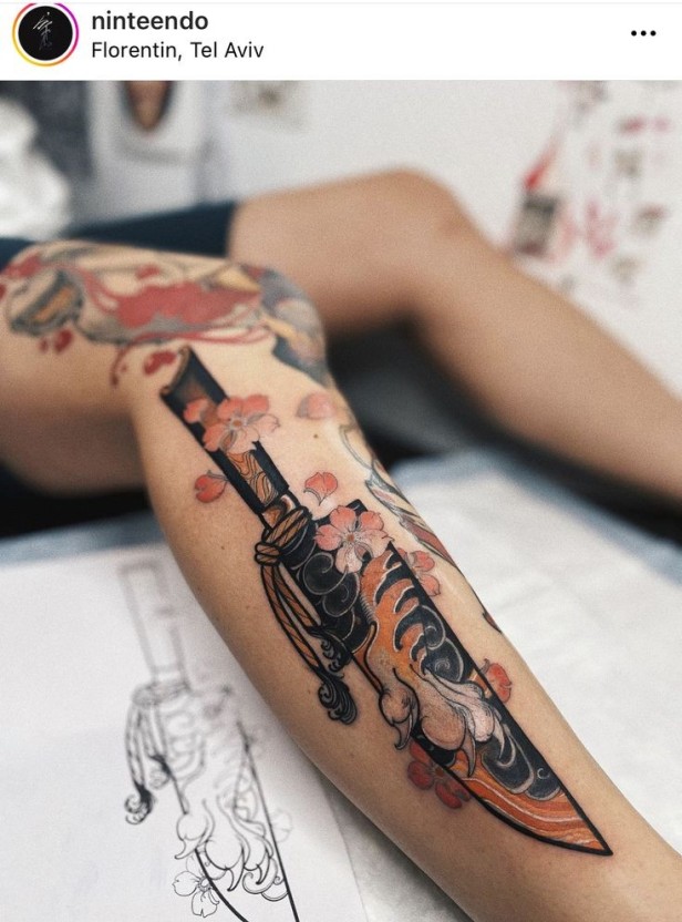 Japanese sleeve tattoo ideas 0035