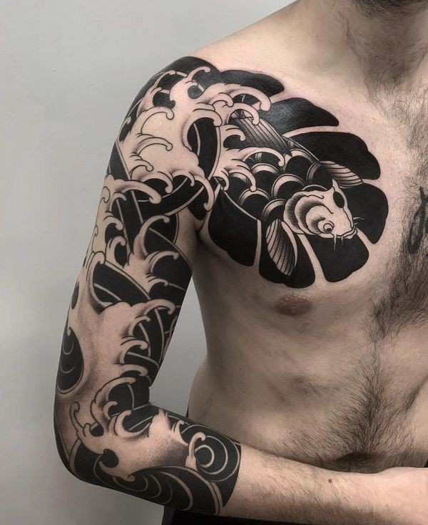 Japanese sleeve tattoo ideas 0055