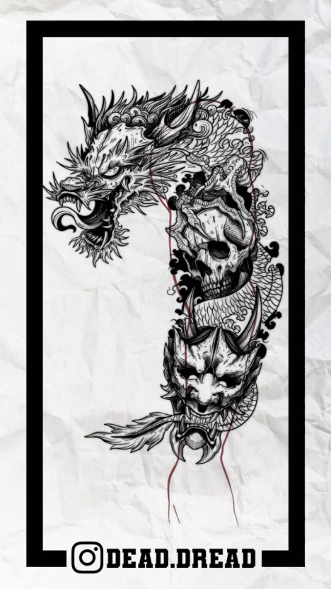 Japanese sleeve tattoo ideas 0075