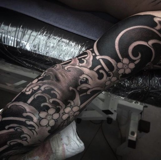 Japanese sleeve tattoo ideas 0092