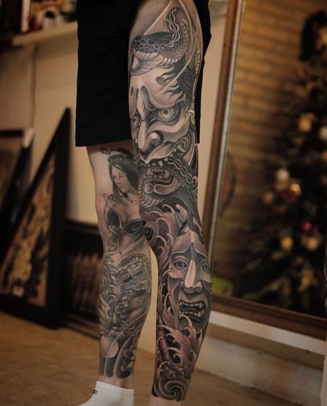 Japanese sleeve tattoo ideas 0096