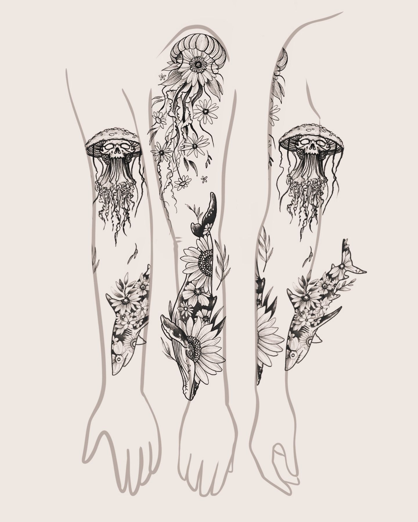 jellyfish tattoo ideas 0049