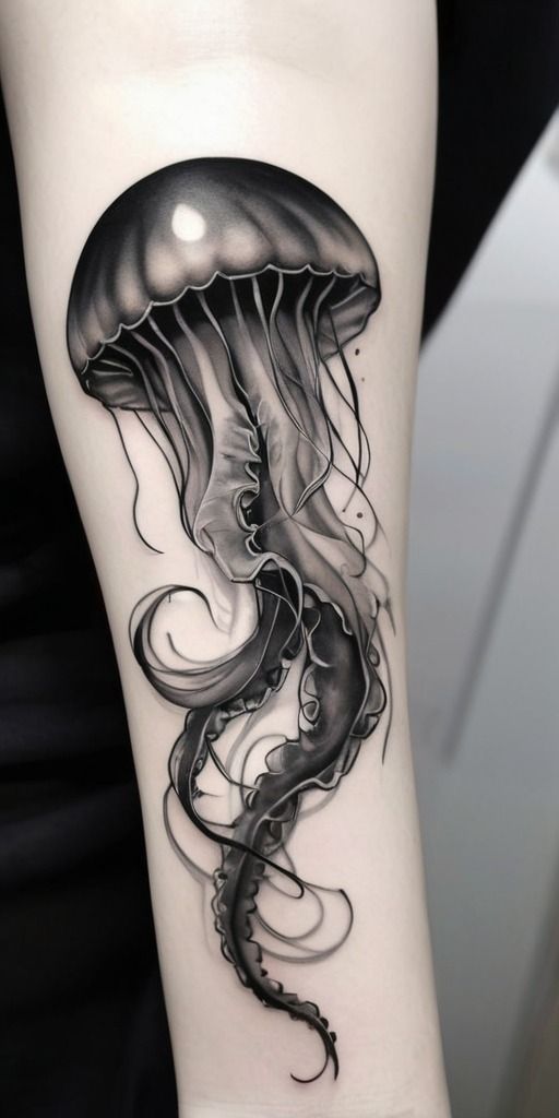 jellyfish tattoo ideas 0059