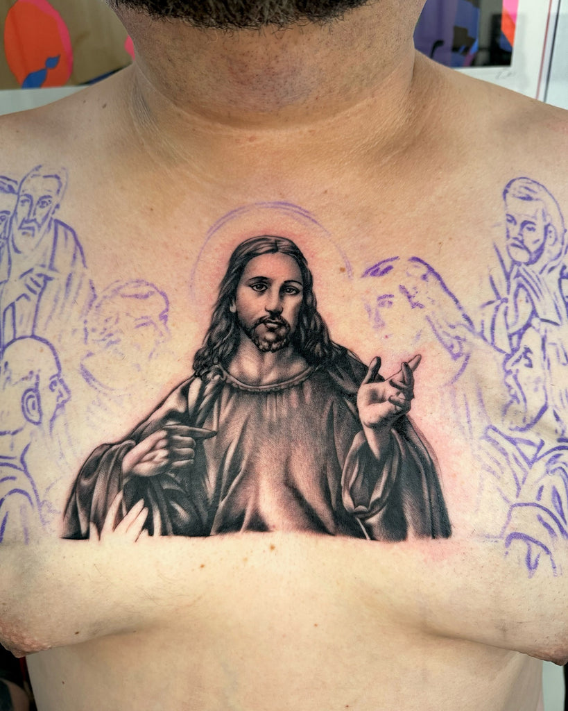 Jesus tattoo ideas 0017