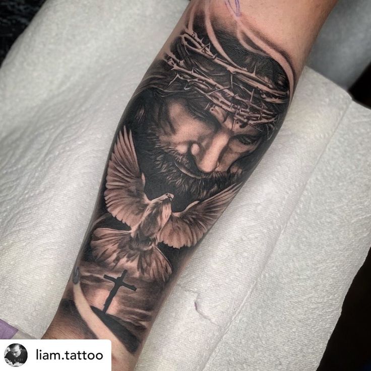 Jesus tattoo ideas 0019