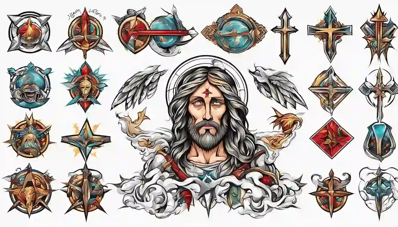 Jesus tattoo ideas 0025