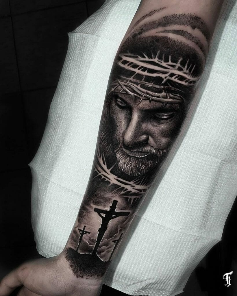 Jesus tattoo ideas 0039