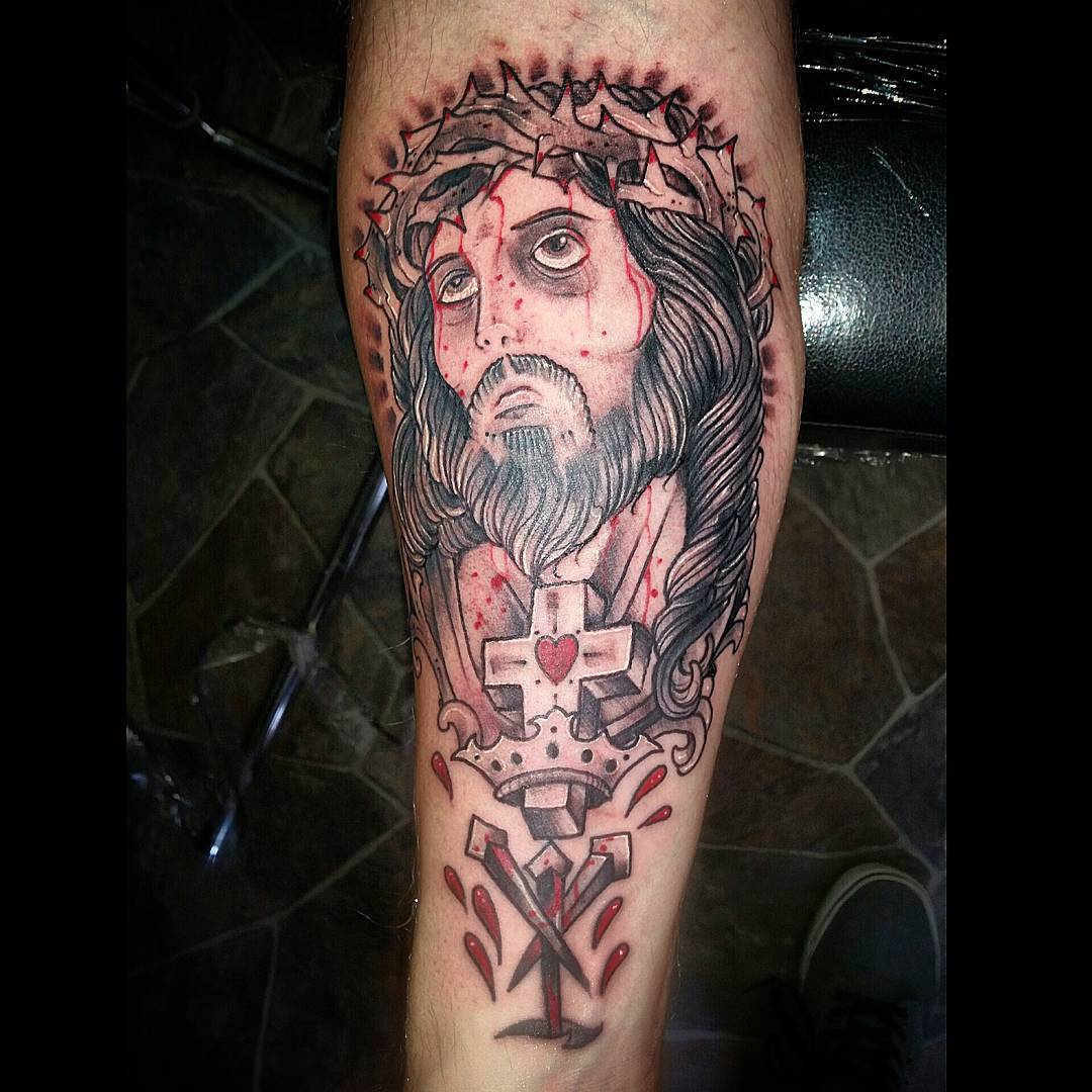 Jesus tattoo ideas 0044