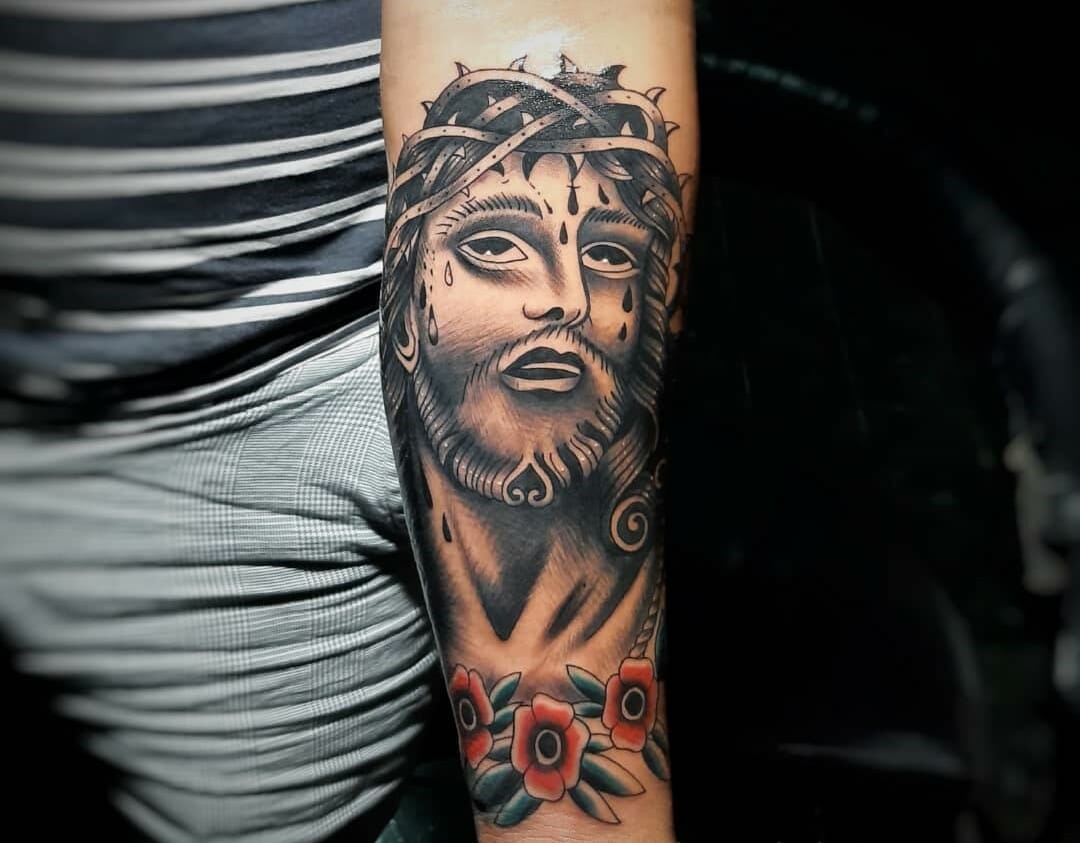 Jesus tattoo ideas 0049