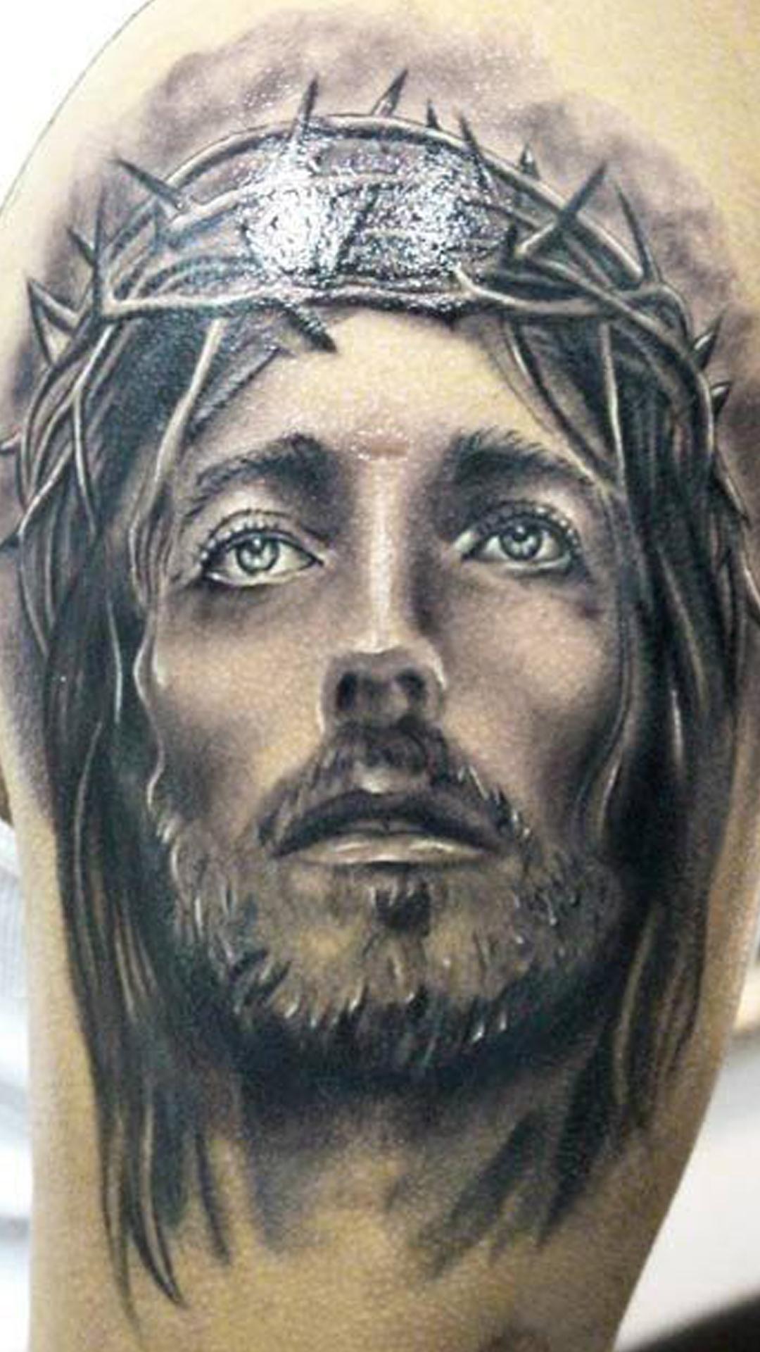 Jesus tattoo ideas 0055