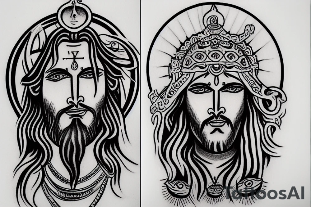 Jesus tattoo ideas 0059