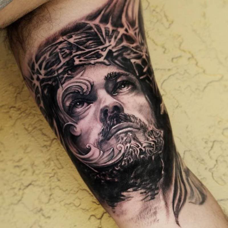 Jesus tattoo ideas 0064