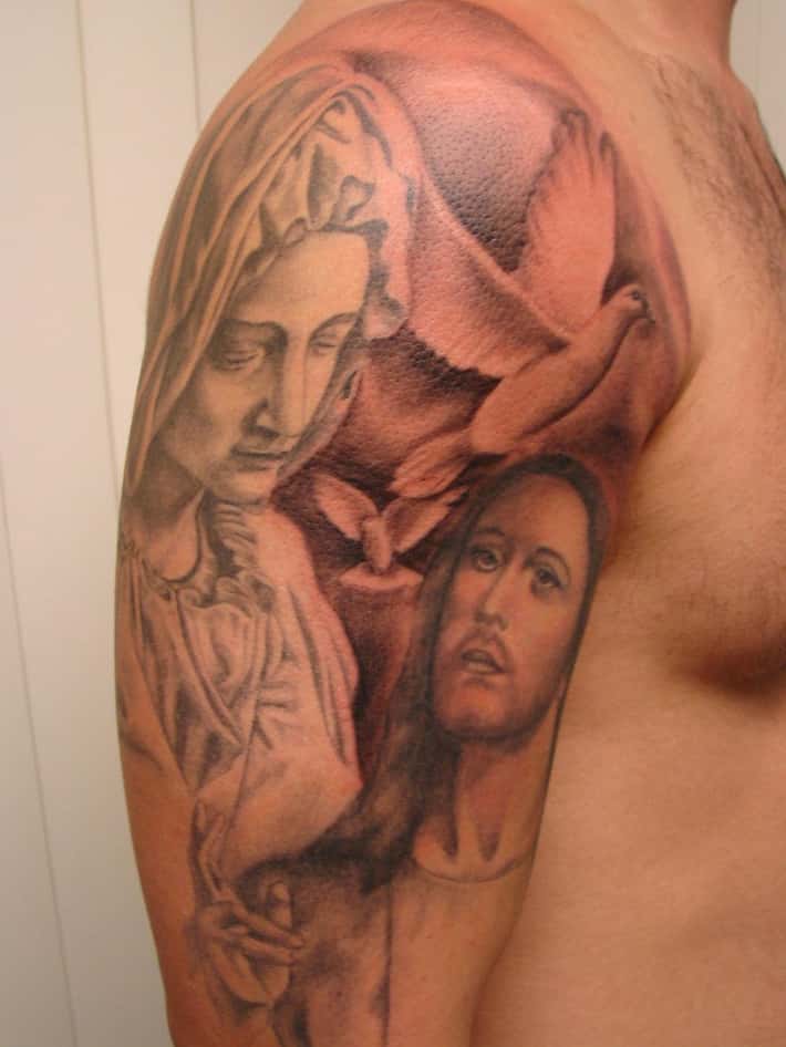 Jesus tattoo ideas 0065